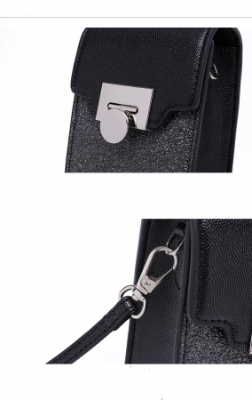 estilo personalizado coréia pequena bolsa quadrada bolsa de telefone 