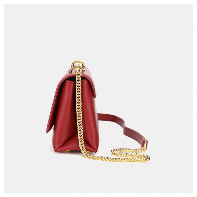 modelos de moda vegan vermelho pu bolsas quadradas de couro para as mulheres 